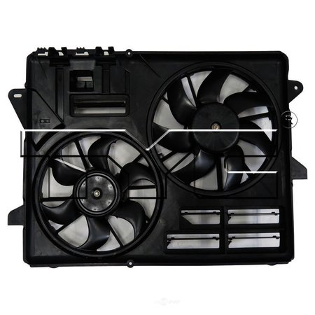 TYC 623350 Dual Radiator And Condenser Fan Assembly 623350